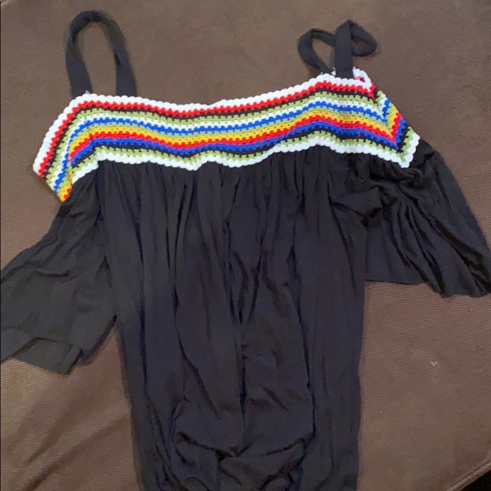 Bailey 44 open sleeve top